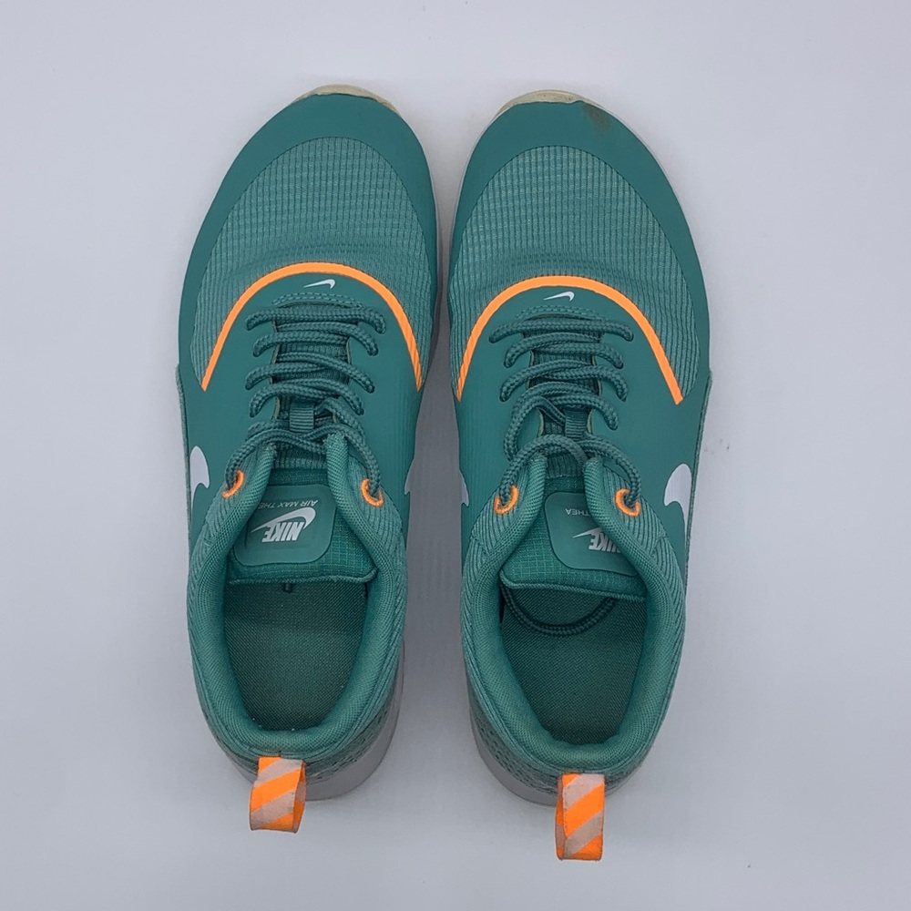Nike Air Max Thea Teal Orange Running Shoes 599409-302 Women’s Sz 6 - Picture 4 of 10